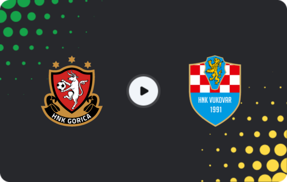 Where to watch HNK Gorica — Vukovar, HNL, 14.02.2026