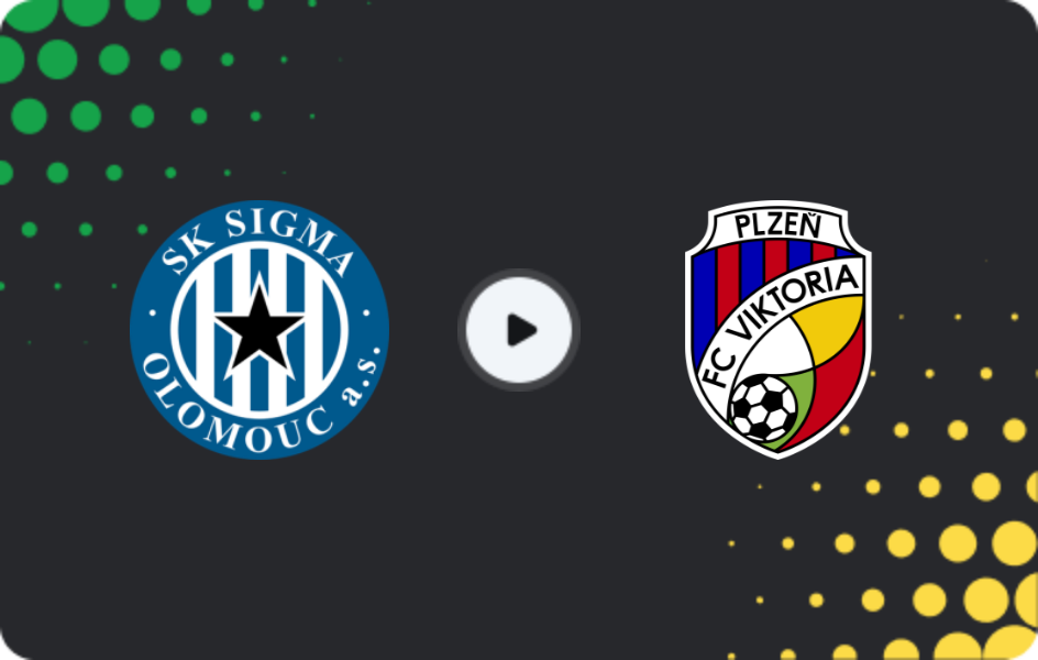 Where to watch Sigma Olomouc — Viktoria Plzen, First Liga, 14.02.2026