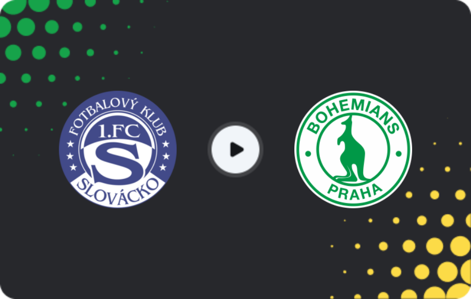 Where to watch Slovácko — Bohemians 1905, First Liga, 14.02.2026