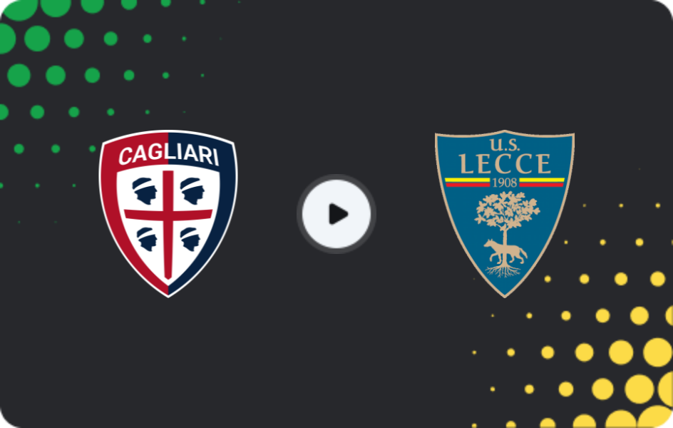Where to watch Cagliari — Lecce, Serie A, 15.02.2026