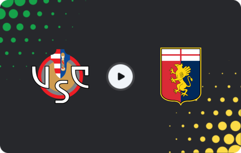 Where to watch Cremonese — Genoa, Serie A, 15.02.2026