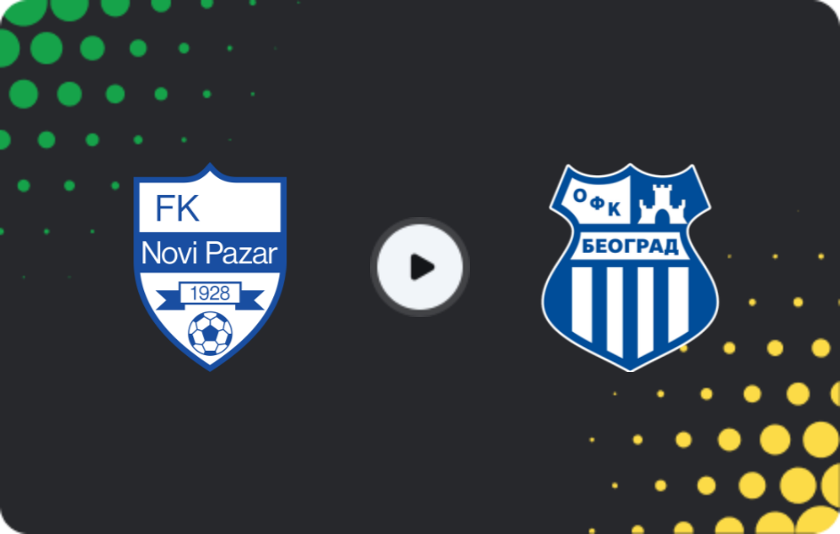 Where to watch Novi Pazar — OFK Beograd, Super Liga, 14.02.2026