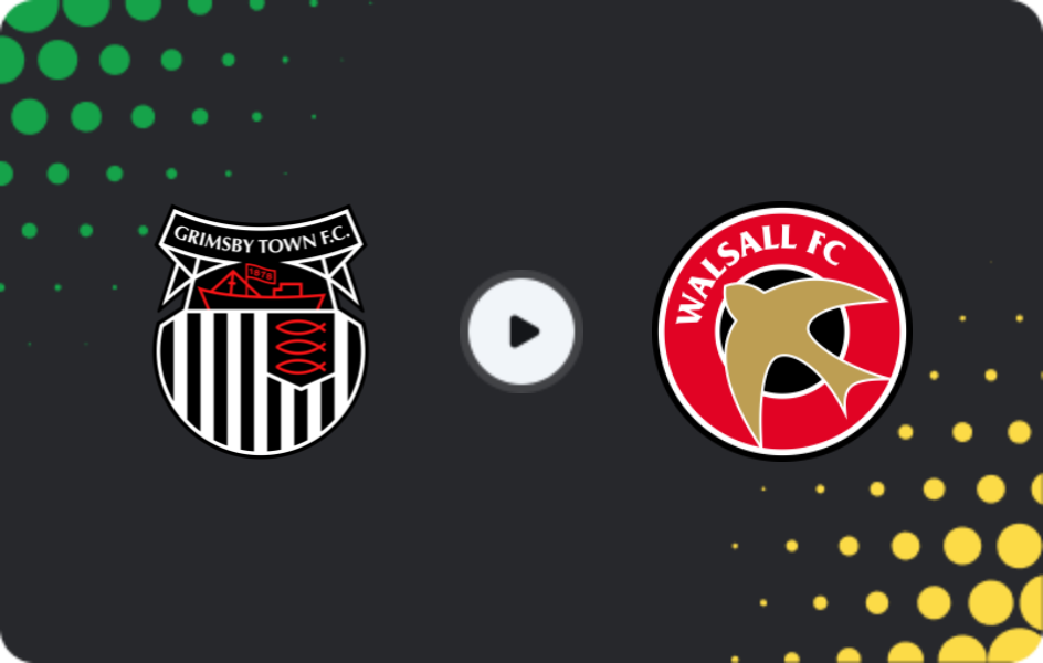 Where to watch Grimsby Town — Walsall, League Two, 17.02.2026