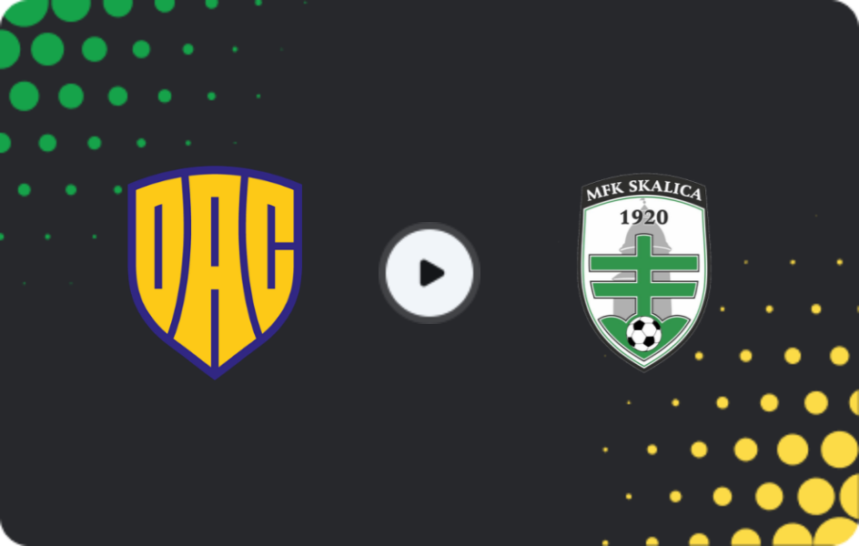 Where to watch DAC 1904 — Skalica, Super Liga, 21.02.2026