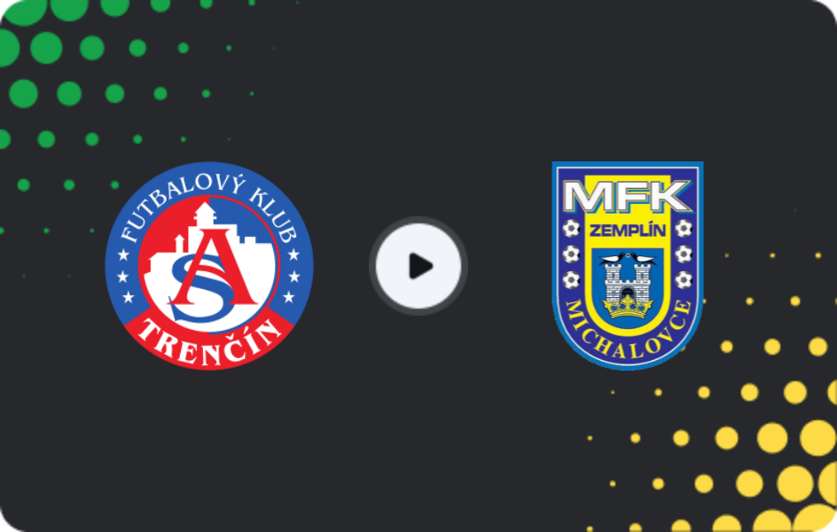 Where to watch AS Trencin — Zemplín Michalovce, Super Liga, 21.02.2026