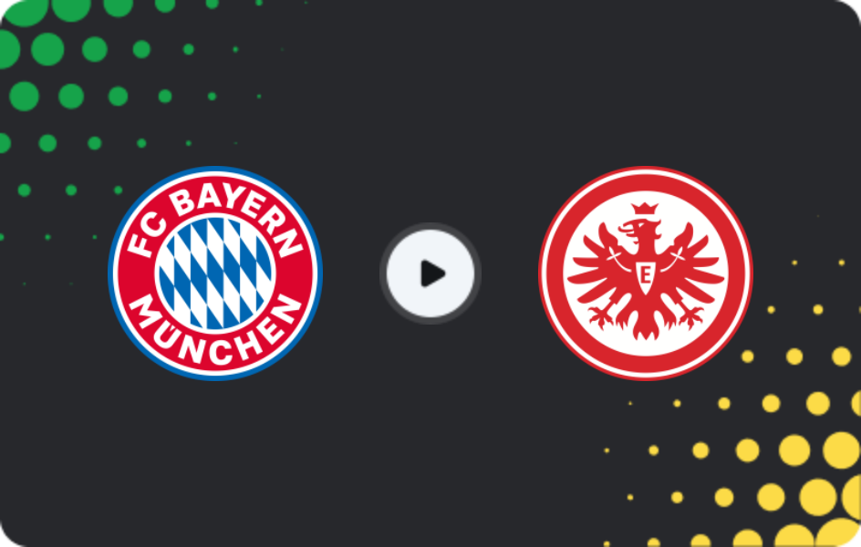 Where to watch Bayern — Eintracht Frankfurt, Bundesliga, 21.02.2026