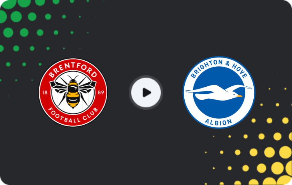 Where to watch Brentford — Brighton, Premier League, 21.02.2026