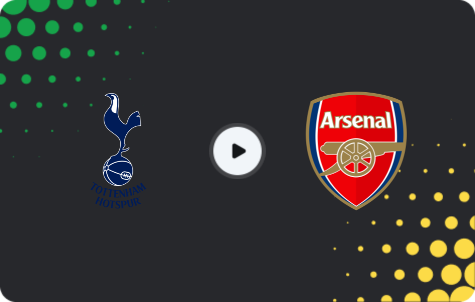 Where to watch Tottenham — Arsenal, Premier League, 22.02.2026