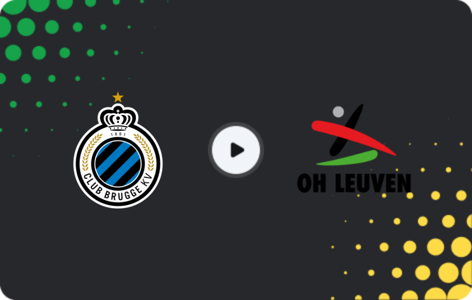 Where to watch Brugge — OH Leuven, Jupiler Pro League, 21.02.2026