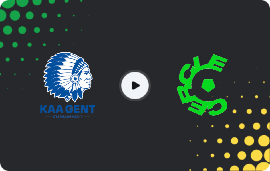 Where to watch Gent — Cercle Brugge, Jupiler Pro League, 21.02.2026