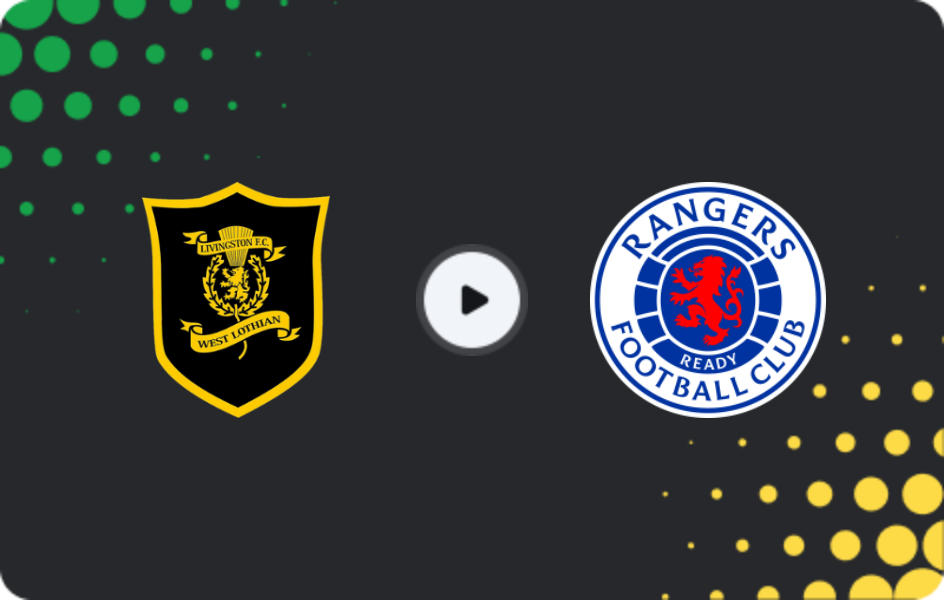 Where to watch Livingston — Rangers, Premiership, 21.02.2026