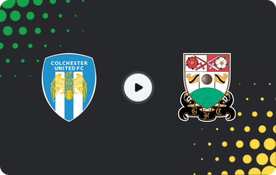 Where to watch Colchester — Barnet, League Two, 21.02.2026