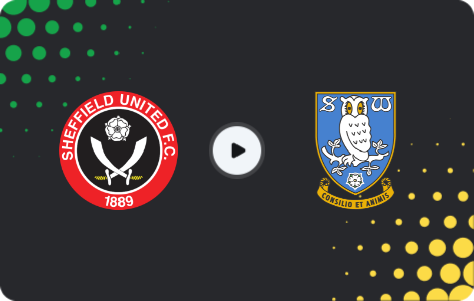 Where to watch Sheffield United — Sheffield Wednesday, Championship, 22.02.2026