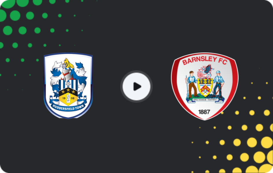 Where to watch Huddersfield — Barnsley, League One, 21.02.2026