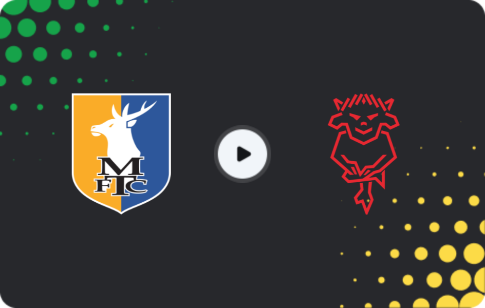 Where to watch Mansfield Town — Lincoln City, League One, 21.02.2026