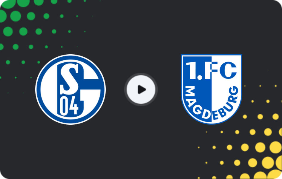 Where to watch Schalke 04 — Magdeburg, 2. Bundesliga, 21.02.2026