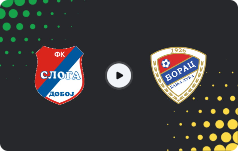 Where to watch Sloga Doboj — Borac Banja Luka, Premijer Liga, 21.02.2026