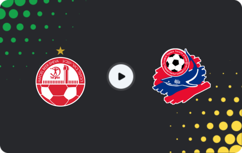 Where to watch Hapoel Beer Sheva — Hapoel Haifa, Ligat Ha'al, 21.02.2026