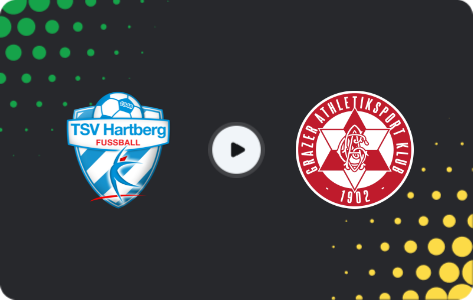 Where to watch TSV Hartberg — Grazer AK, Bundesliga, 21.02.2026