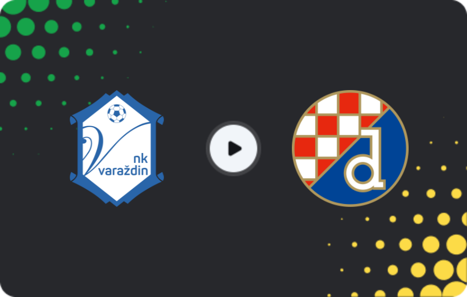 Where to watch Varazdin — Dinamo Zagreb, HNL, 21.02.2026