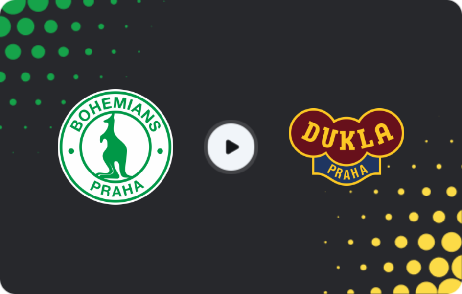Where to watch Bohemians 1905 — Dukla Praha, First Liga, 21.02.2026