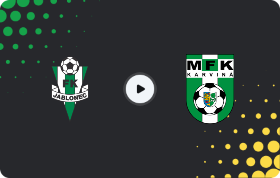 Where to watch Jablonec — Karviná, First Liga, 21.02.2026