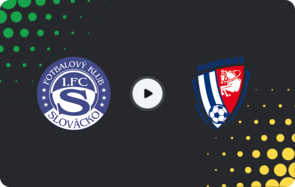 Where to watch Slovácko — Pardubice, First Liga, 21.02.2026