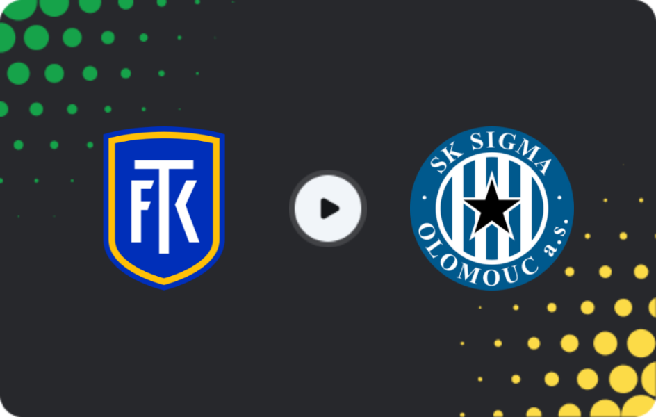 Where to watch Teplice — Sigma Olomouc, First Liga, 21.02.2026