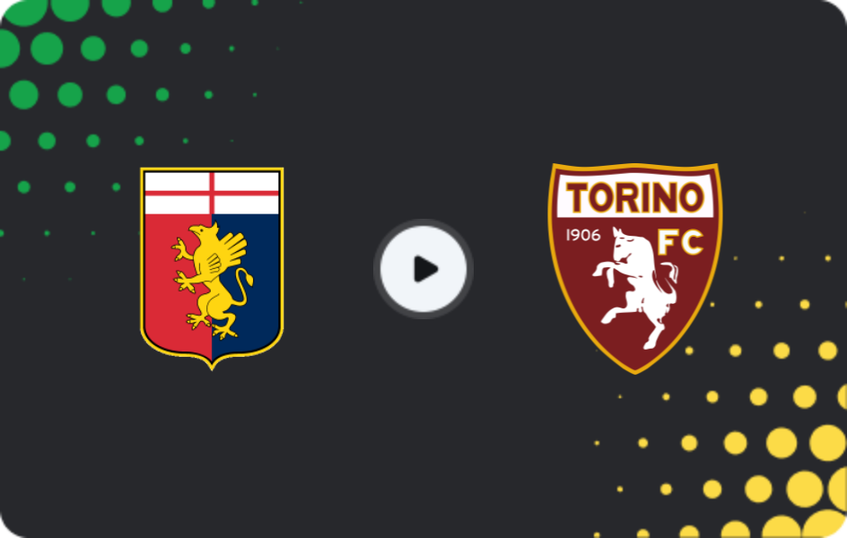 Where to watch Genoa — Torino, Serie A, 22.02.2026