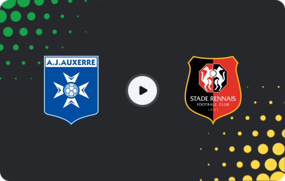 Where to watch Auxerre — Rennes, Ligue 1, 22.02.2026