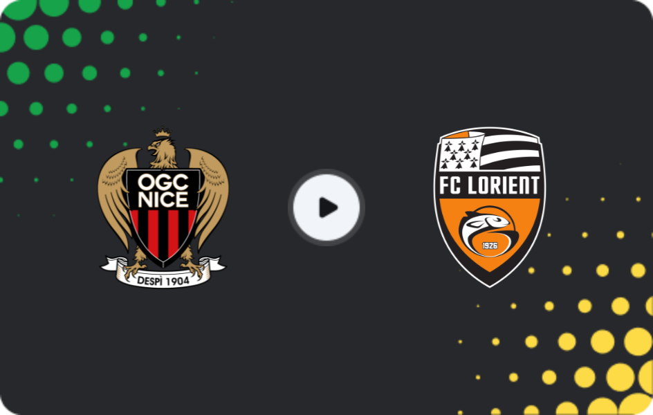 Where to watch Nice — Lorient, Ligue 1, 22.02.2026