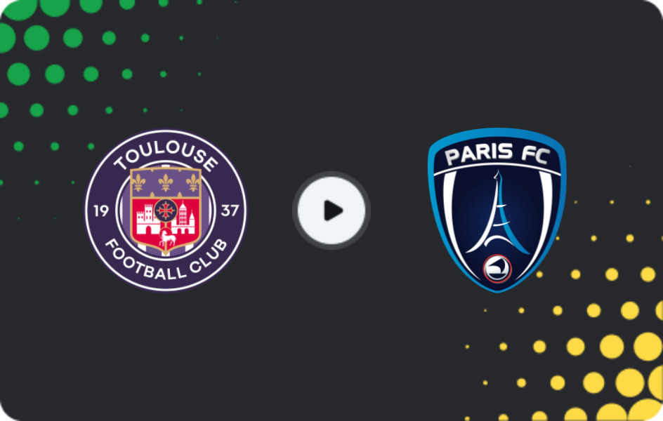 Where to watch Toulouse — Paris FC, Ligue 1, 22.02.2026