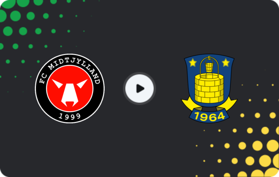 Where to watch Midtjylland — Brondby, Superliga, 01.03.2026
