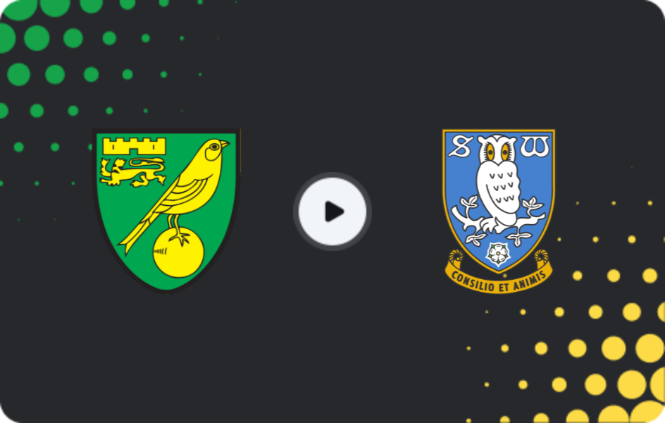 Where to watch Norwich — Sheffield Wednesday, Championship, 25.02.2026
