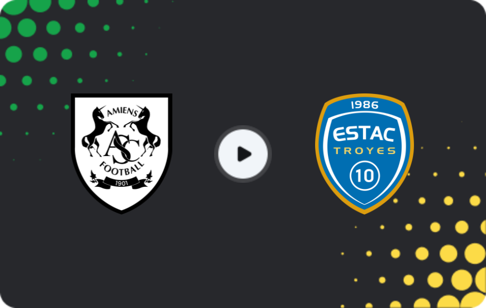 Where to watch Amiens — Troyes, Ligue 2, 27.02.2026