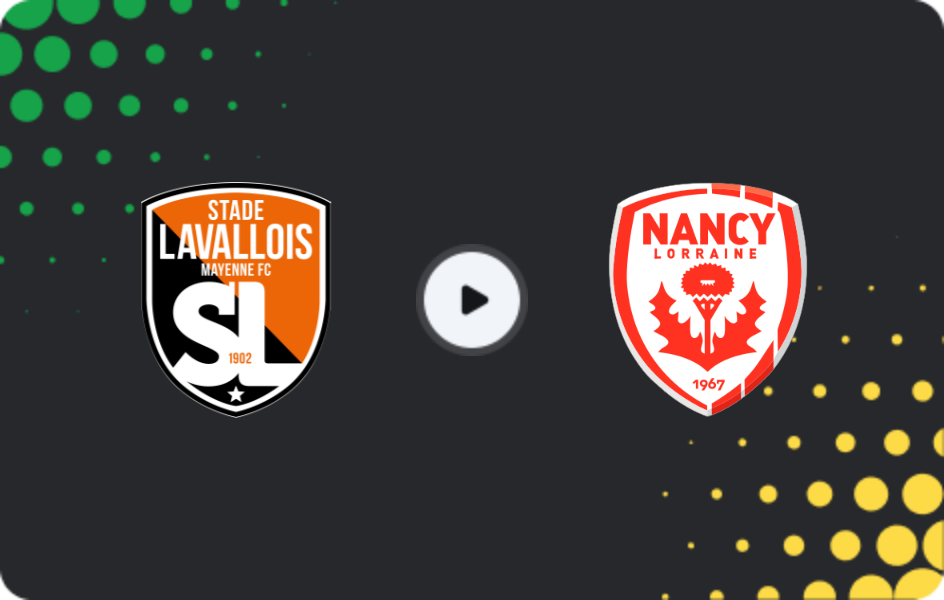 Where to watch Laval — Nancy, Ligue 2, 27.02.2026