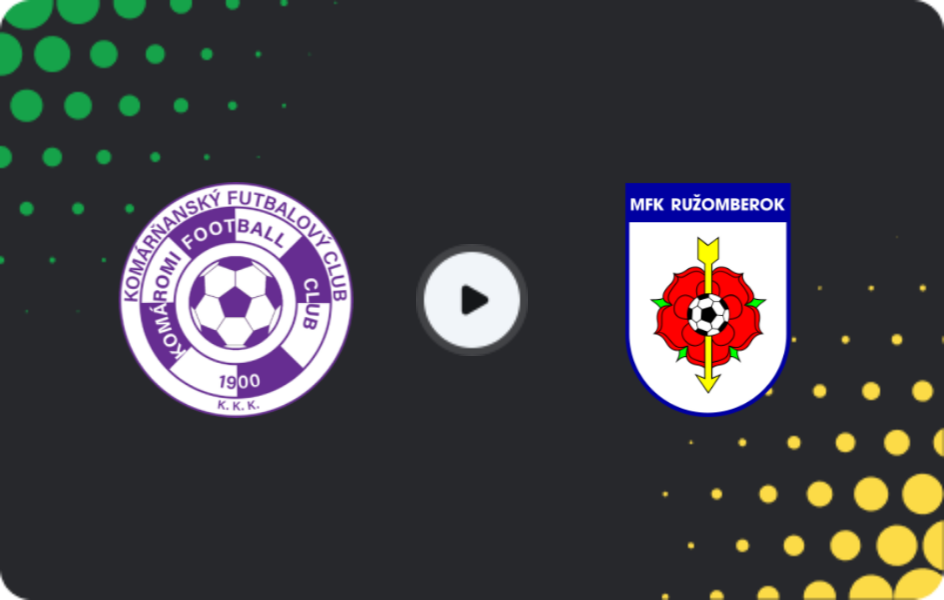 Where to watch Komárno — Ružomberok, Super Liga, 28.02.2026