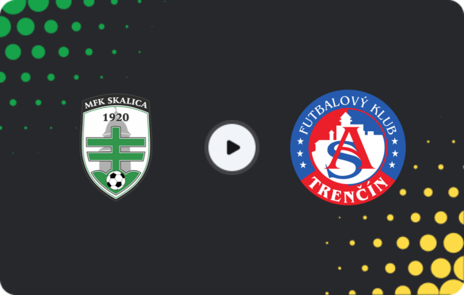 Where to watch Skalica — AS Trencin, Super Liga, 28.02.2026