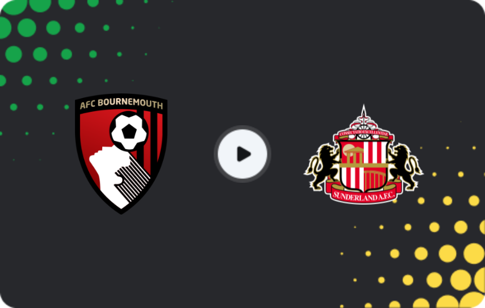 Where to watch Bournemouth — Sunderland, Premier League, 28.02.2026