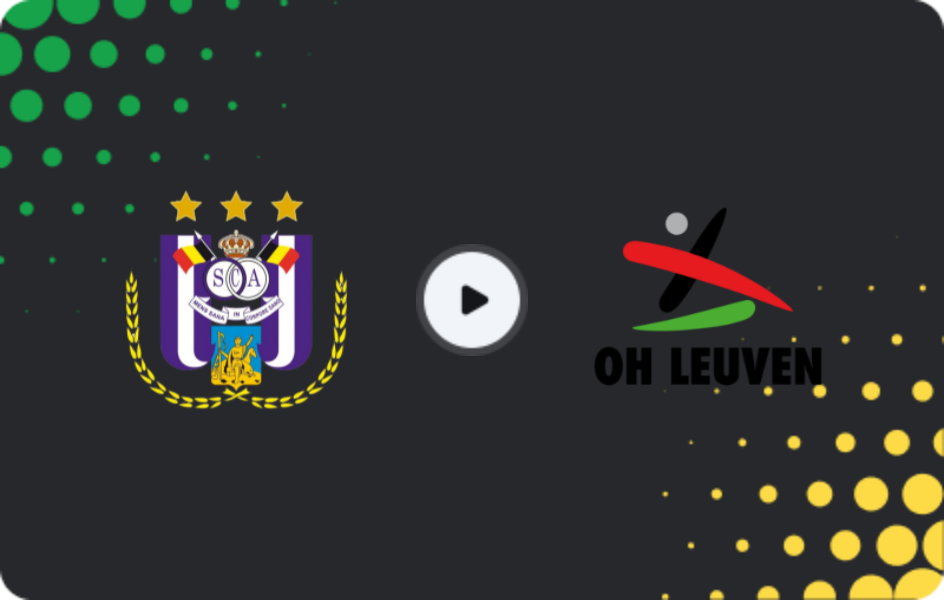 Where to watch Anderlecht — OH Leuven, Jupiler Pro League, 28.02.2026