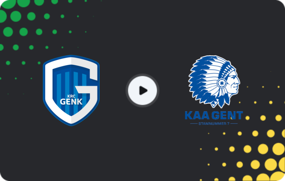 Where to watch Genk — Gent, Jupiler Pro League, 28.02.2026