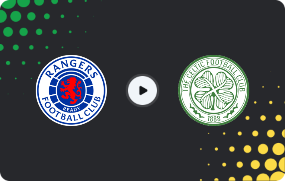 Where to watch Rangers — Celtic, Premiership, 01.03.2026