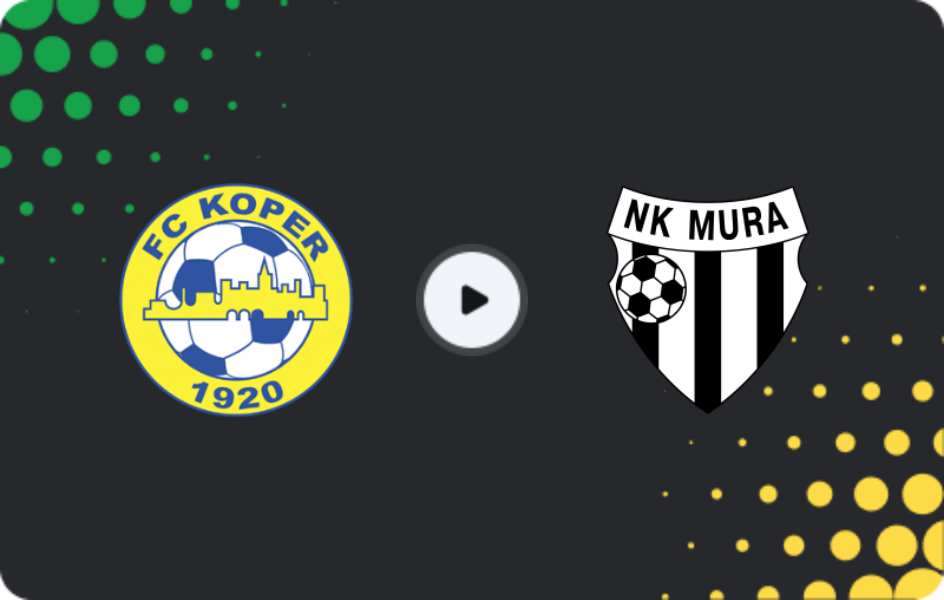 Where to watch Koper — Mura, PrvaLiga, 28.02.2026