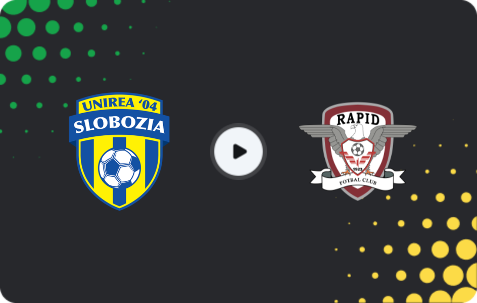 Where to watch Unirea Slobozia — Rapid Bucuresti, Liga I, 28.02.2026