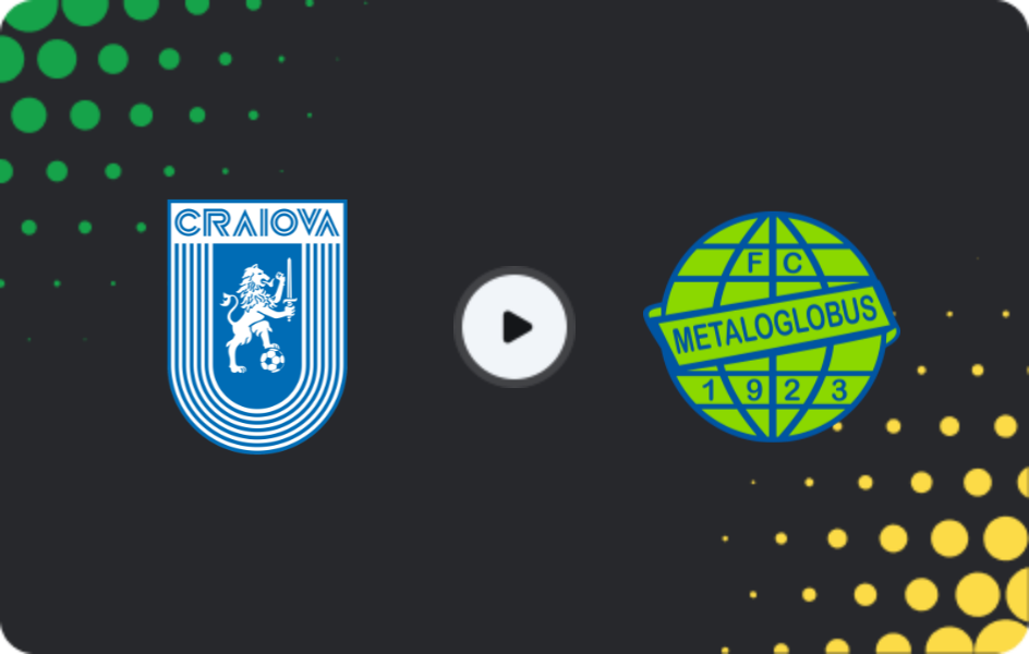 Where to watch Universitatea Craiova — Metaloglobus, Liga I, 28.02.2026