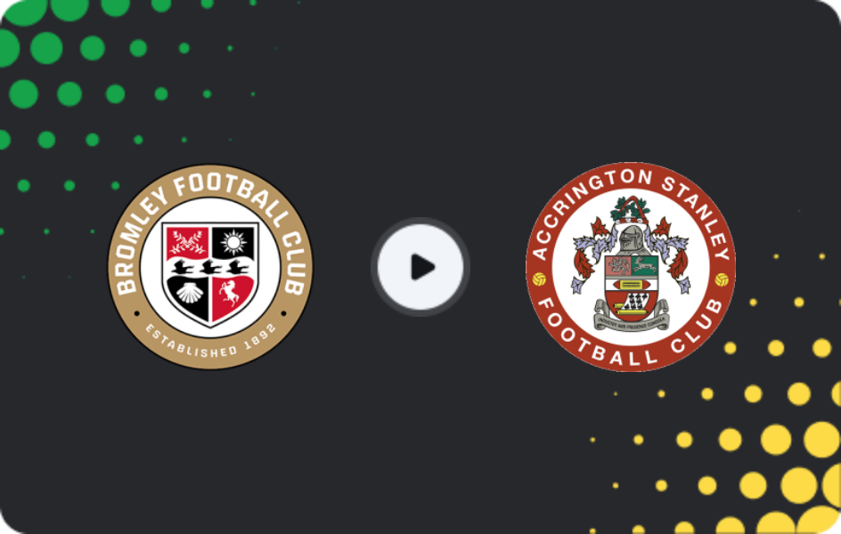 Where to watch Bromley — Accrington Stanley, League Two, 28.02.2026
