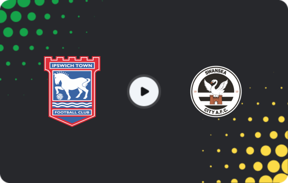 Where to watch Ipswich Town — Swansea, Championship, 28.02.2026