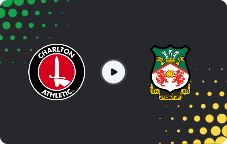 Where to watch Charlton Athletic — Wrexham, Championship, 28.02.2026