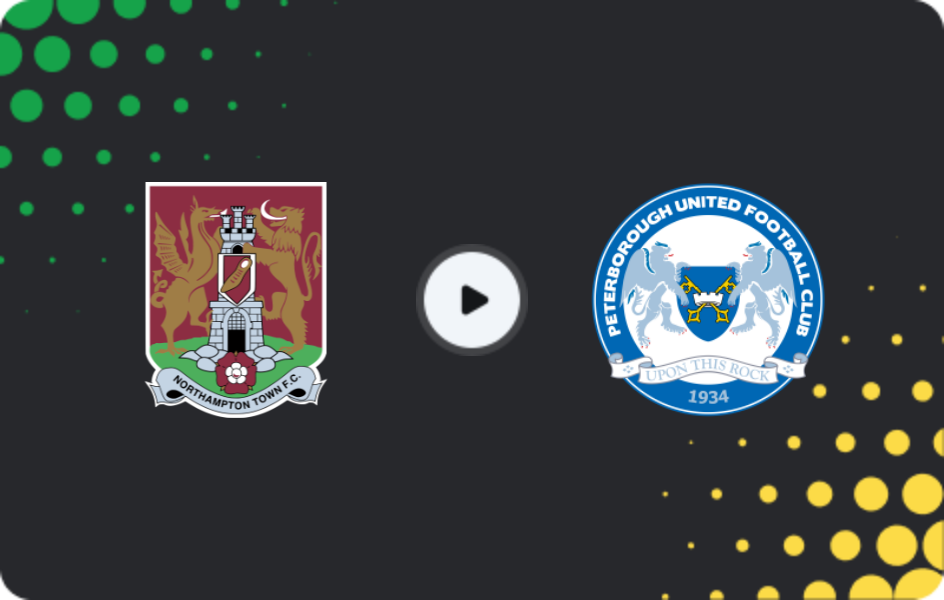 Where to watch Northampton — Peterborough, League One, 28.02.2026