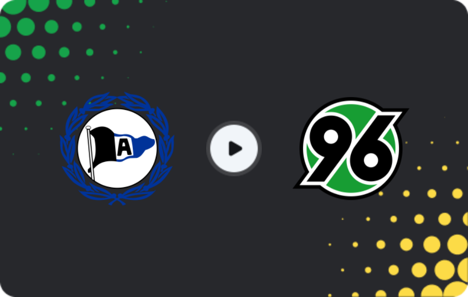 Where to watch Arminia Bielefeld — Hannover, 2. Bundesliga, 28.02.2026